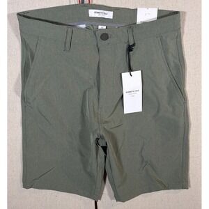 Kenneth Cole‎ Tech Shorts Lightweight Stretch Wicking 9" In Seam Size 32 $69